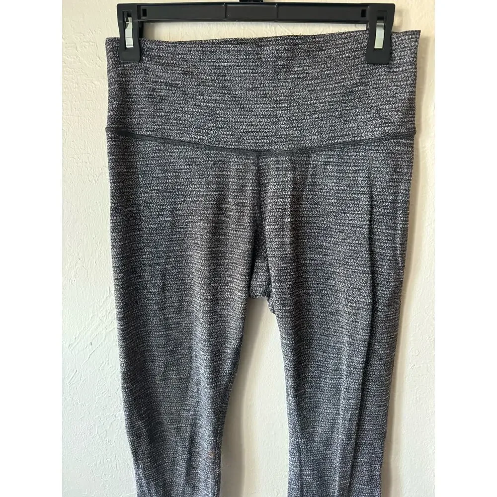 Lululemon Heathered Gray Leggings Size 4